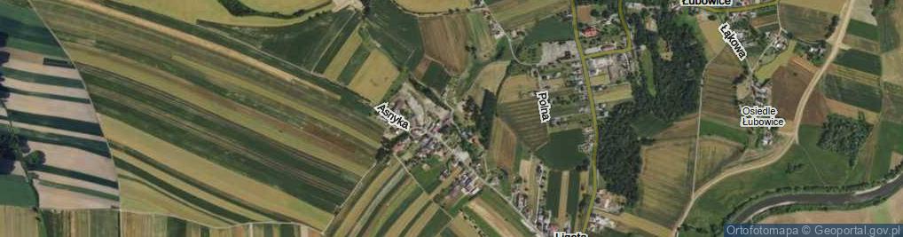 Zdjęcie satelitarne Nad Potokiem ul.